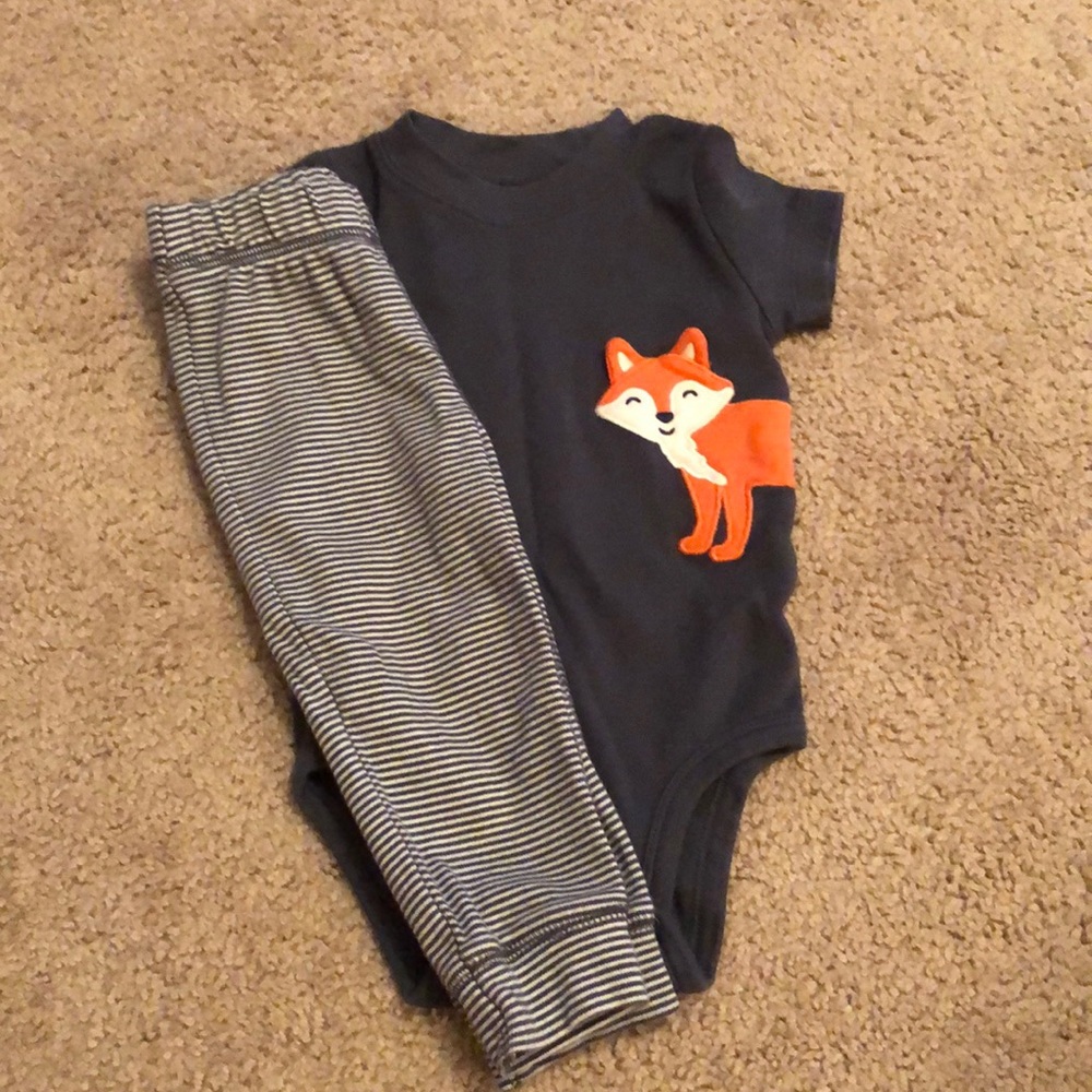 12 month fox outfit